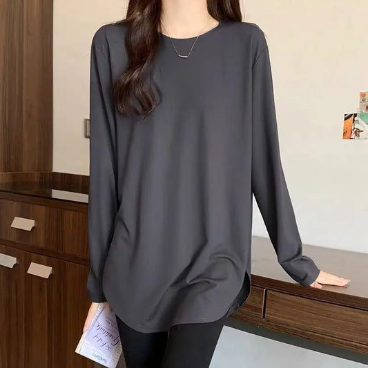 Women's Clothing Simple Casual Streetwear Oversized Y2K Asymmetrical