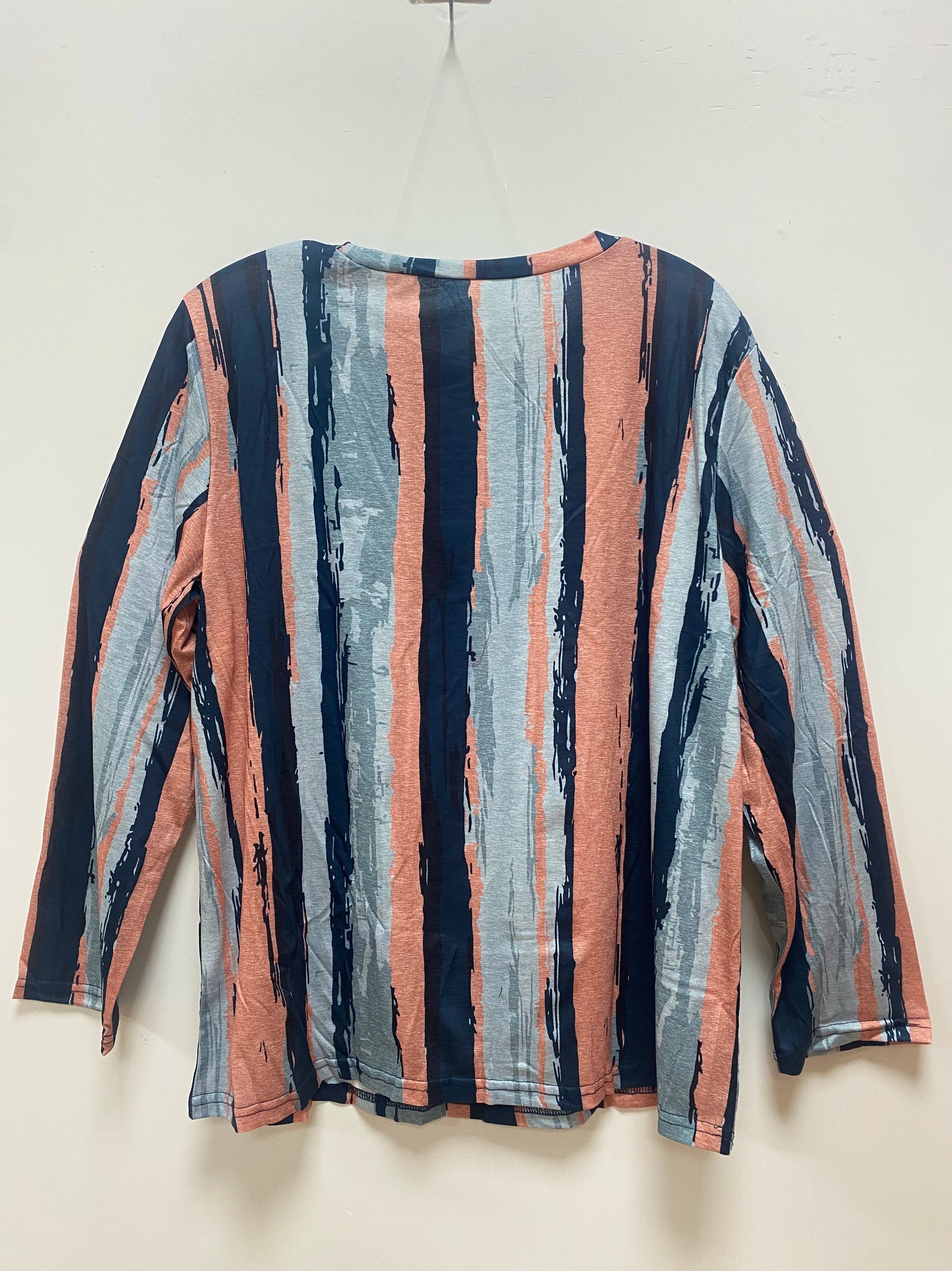 Big Size Women's Long Sleeve Casual Printed T-Shirt