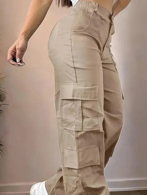 Fashionable Women's Trousers Autumn Winter Loose Casual