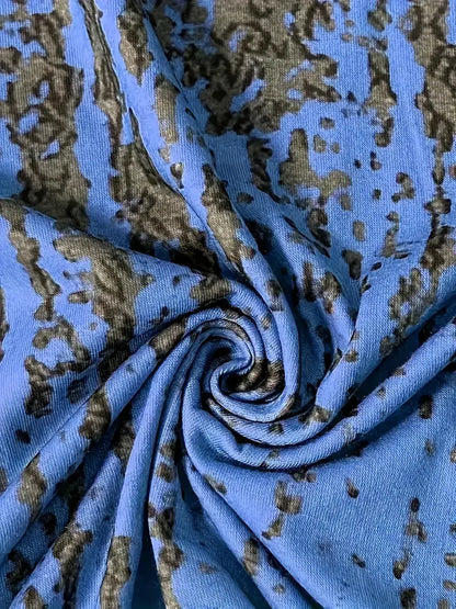 Women's Long Sleeve V-Neck T-Shirt Printed Casual Loose Top