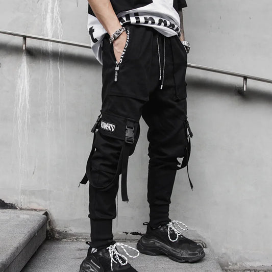 Joggers Men Trendy Streetwear Cargo Pants Teenager